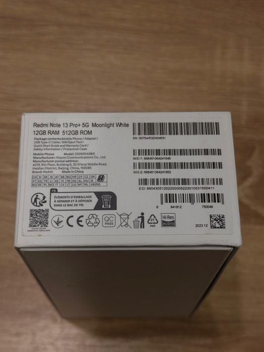 Продам xiaomi redmi note 13 pro plus 5G