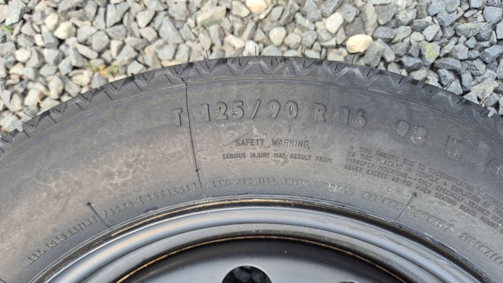 Резервна гума /ПАТЕРИЦА/ БМВ 5/120 BMW e46