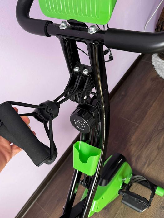 Bicicleta Pliabila 2 în 1 Rezistenta 8 Nivele Elastice pentru Brate