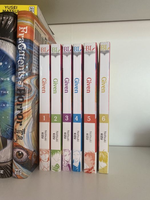 Given manga манга 1-6