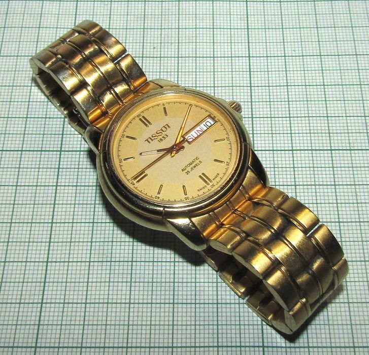 Мъжки швейцарски самонавиващ часовник Tissot
