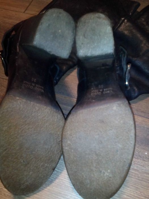 Дамски ботуши на ток. 38 размер.