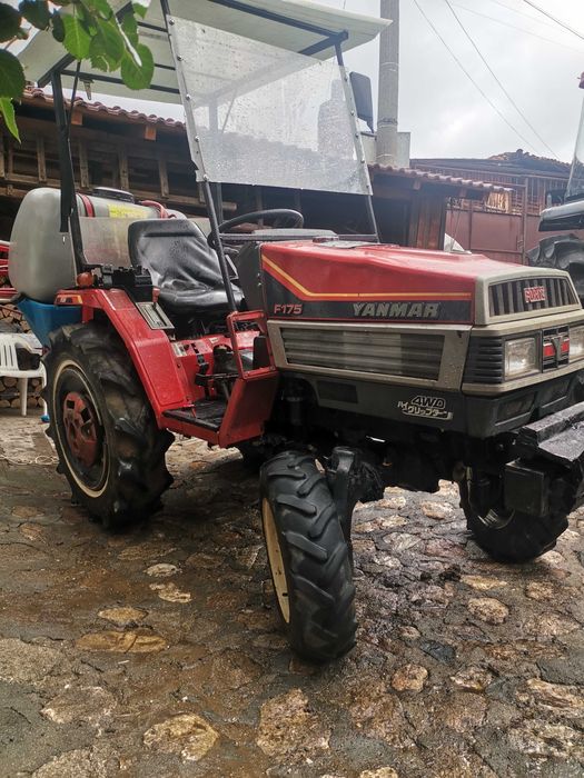 Трактор Yanmar F175 4х4 с плуг, дискова брана, картофосадачка