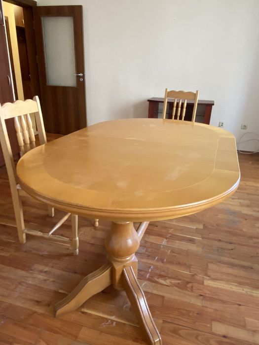 Маса състояние се вижда на снимките