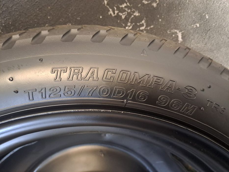 Roata de rezerva slim Toyota Prius MG 3 Daihatsu Xenia Mazda 2  5x100