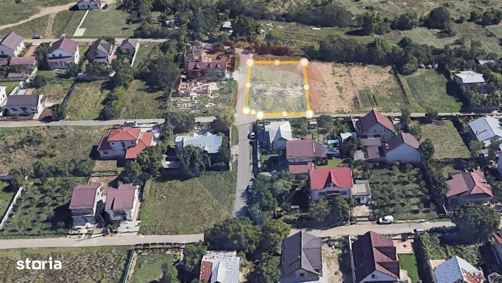 Teren intravilan 1.000 mp | 2 fronturi stradale | Zona in dezvoltare