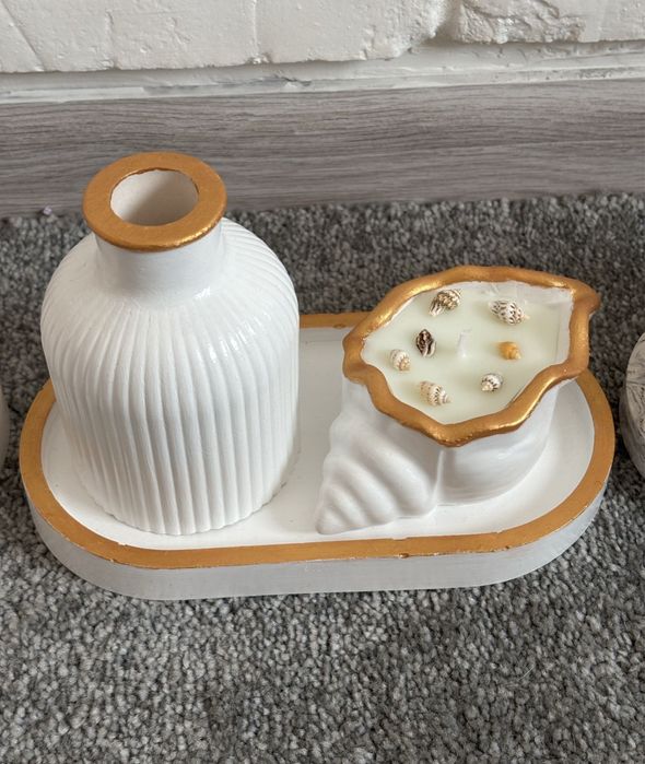 Изделия ручной работы,декортивные наборы из гипса