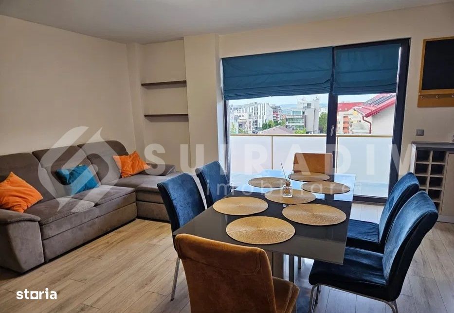 Apartament modern, parcare subterana, bloc nou cu lift- Buna Ziua