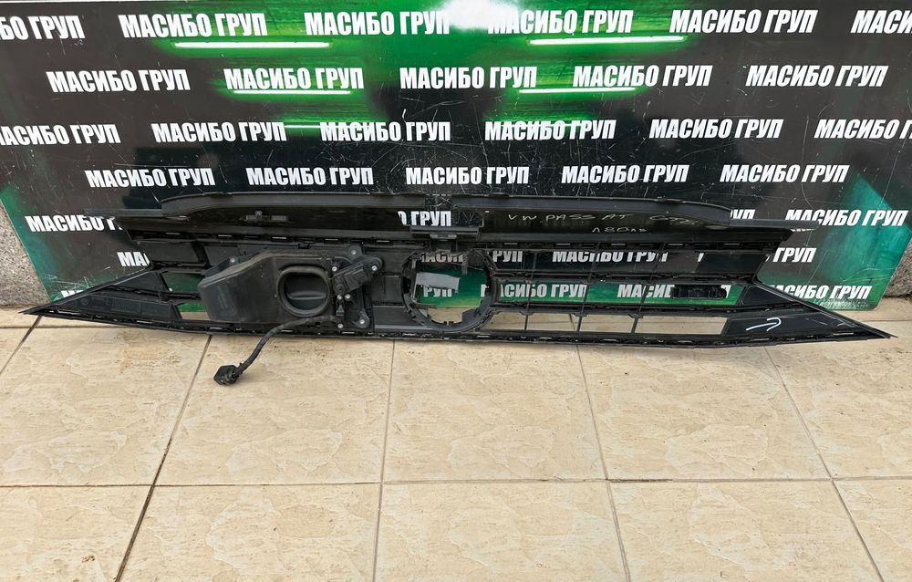 Броня предна брони и решетка R-Line за Пасат Б8 Vw Passat B8 фейс GTE