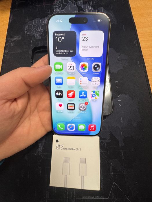 iPhone 16 Pro Gold, 89% baterie