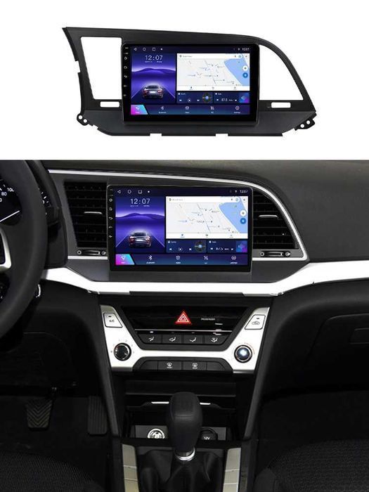 Navigatie Android 14 HYUNDAI ELANTRA 2015+ 1/8 Gb Waze CarPlay CAMERA