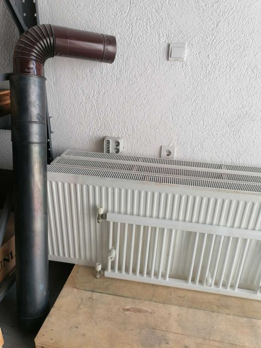 Камина PRITY - дърва,въглища и еко брикети 10kW - комплект