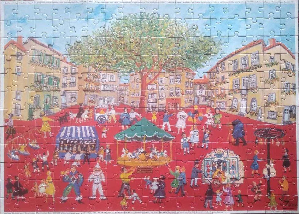 Unicef Puzzle: Festival in Orange