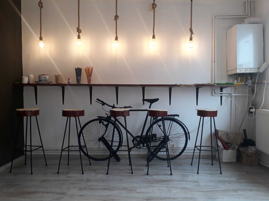 Scaune bar lemn masiv rustice