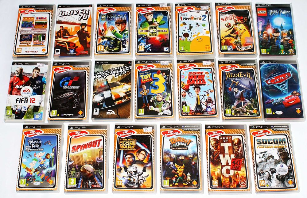 PSP Оригинални игри Playstation Portable ПлейСтейшън игри по 25 лв.