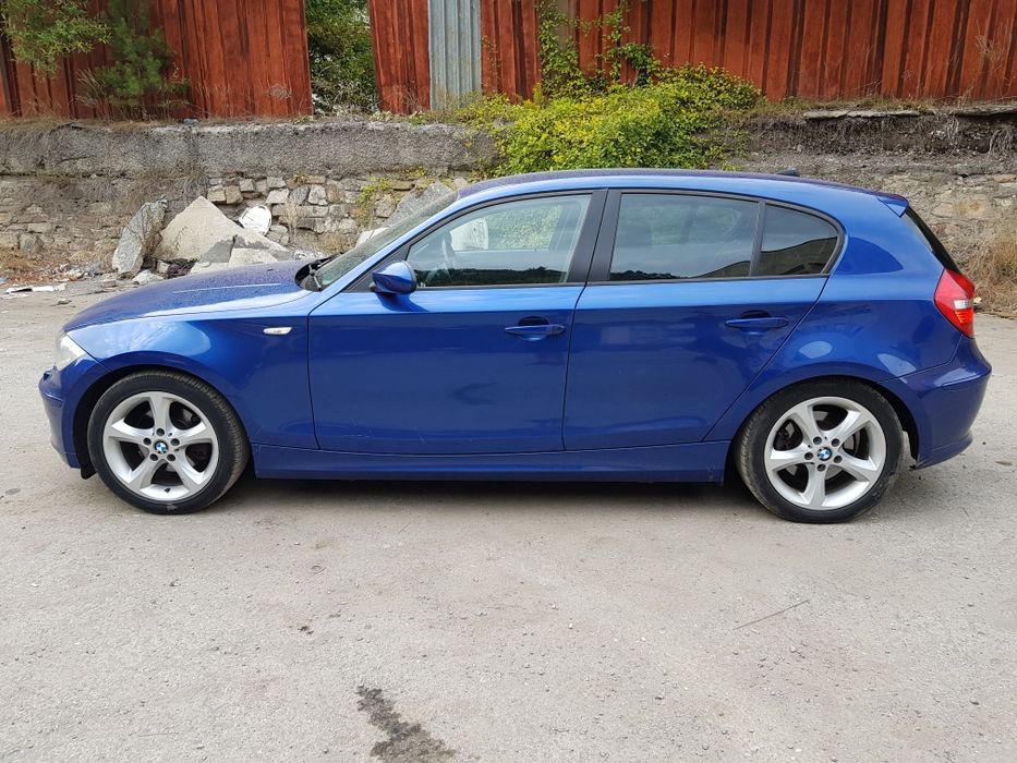 BMW E87 120d 177кс Facelift ръчка НА ЧАСТИ!