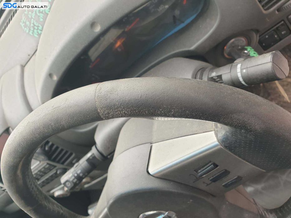 Volan Piele 3 Spite cu Comenzi FARA Airbag Nissan Navara D40 2005 - 2015 [Q2585]