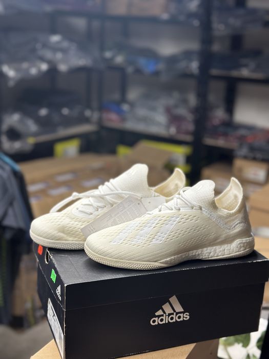adidas x tango 18.1 trainer boost spectral mode - off white