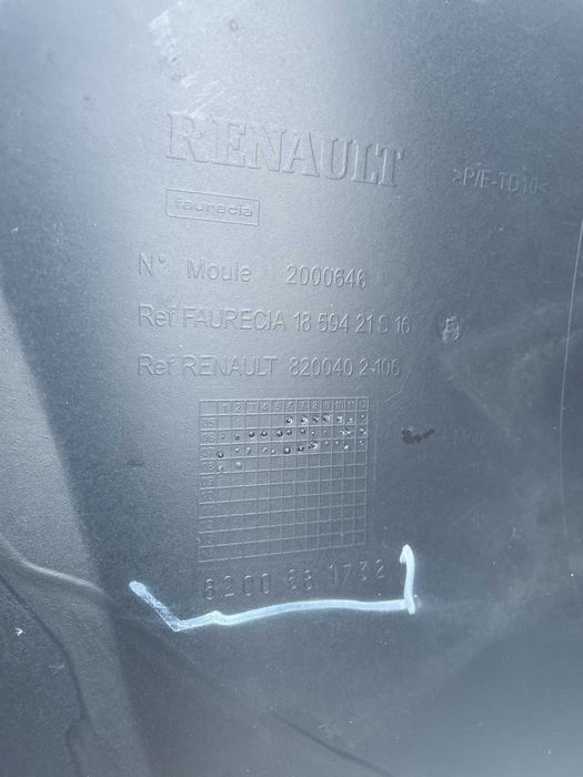 Bara fata Renault Clio 3 2005-2009 noua originala Renault