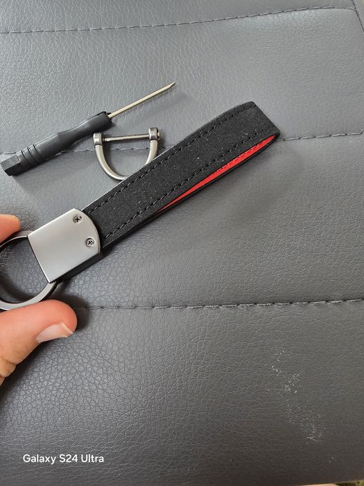 Ключодържател Бмв bmw M  с алкантара Alcantara