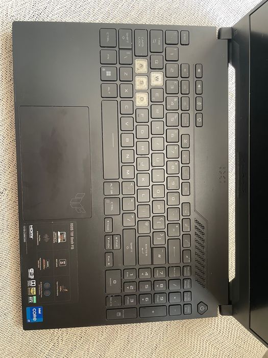 Геймърски лаптоп:ASUS TUF  Gaming F15