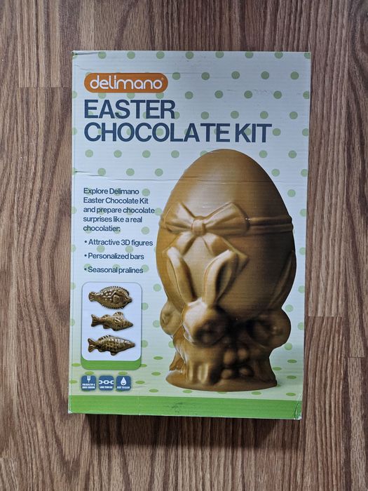 Set confect figurine Paste ciocolata Delimano ,set pt Macarons 40