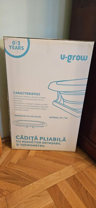 Cadiță pliabilă pentru bebe