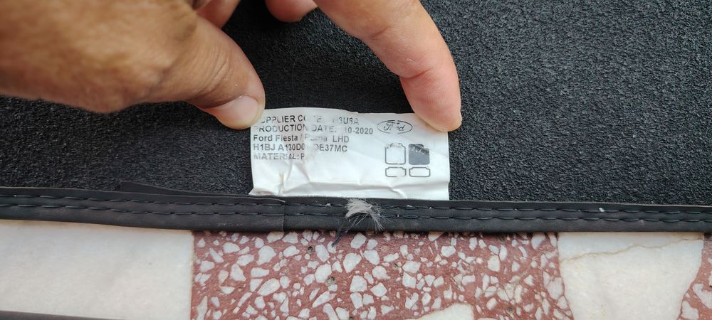 Set covorașe textil Ford Puma, fab. 2021