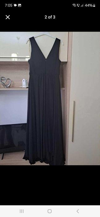 Vand rochie eleganta neagra pentru ocazii, marime 42