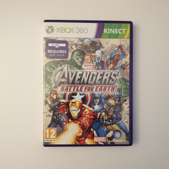 Marvels Avengers Battle For Earth Kinect Xbox 360