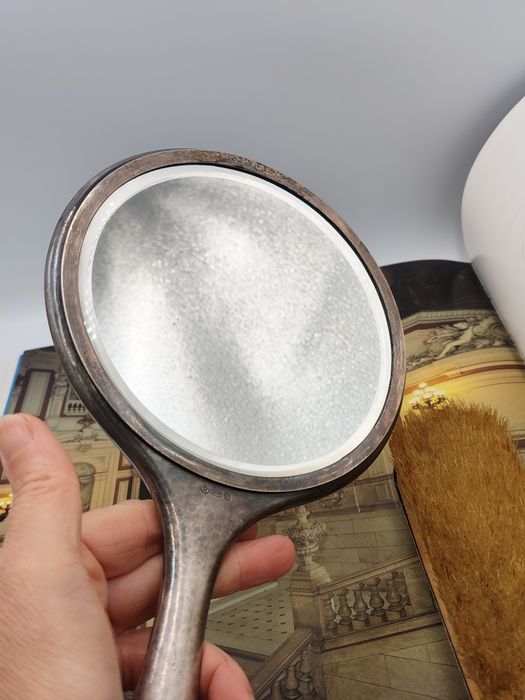 GERO 90GERO 90, Антикварен дълбоко посребрен комплект арт деко