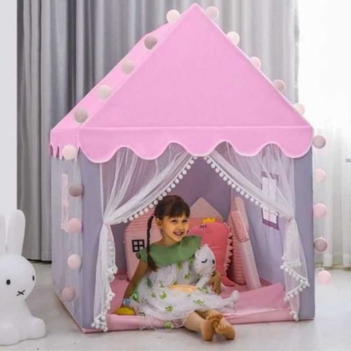 Детска палатка за игра с LED лампи - различни модели