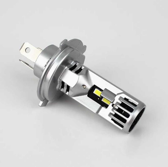 LED 30W Мини Диодни крушки H4, 12V, Canbus - 30% повече светлина.