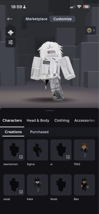 korblox аккаунт роблокс