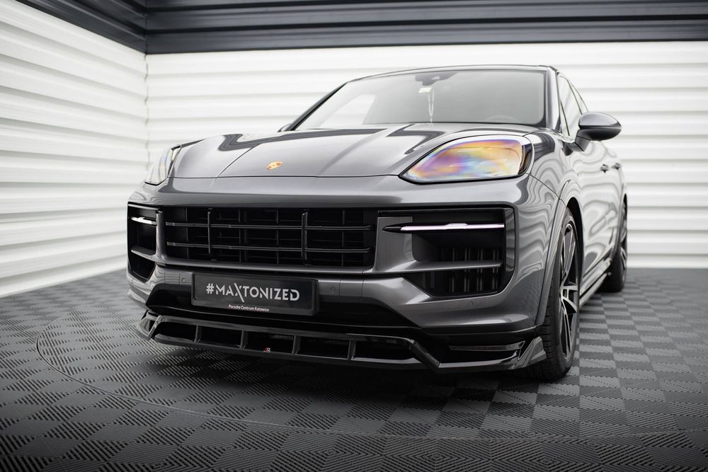 Спойлер за предна броня Maxton design за Porsche Cayenne (2023-)