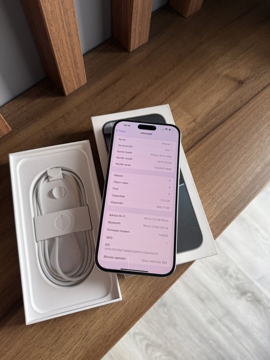 Iphone 16 Pro Max - 512GB