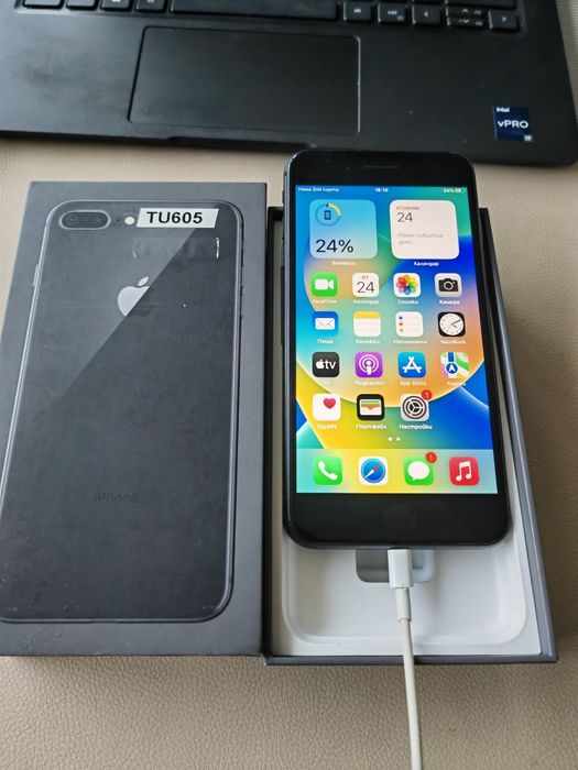 IPhone 8 Plus,64GB,87%Батерия,OS 16.7.15