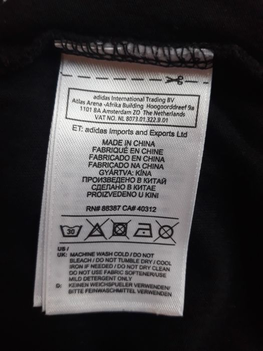 Tricou bărbați adidas original, mărimea S, Nou!