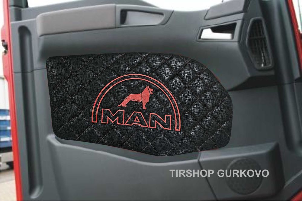 Кожени кори за врати MAN TGA / TGL различни цветове