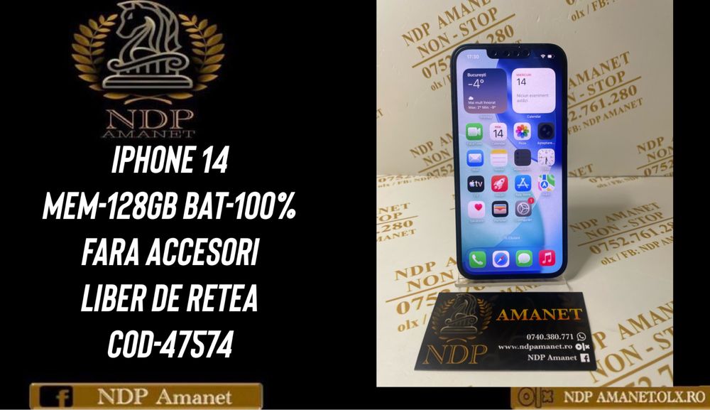 NDP Amanet Braila Iphone 14 (47574)