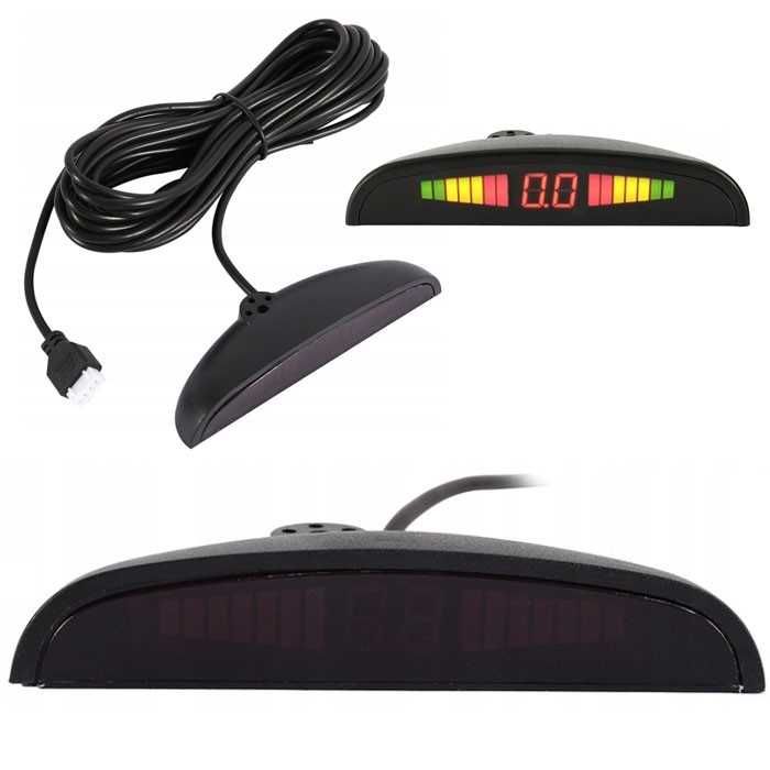 Парктроник система Automat, 8 сензора, 12V, LCD LED, Черен