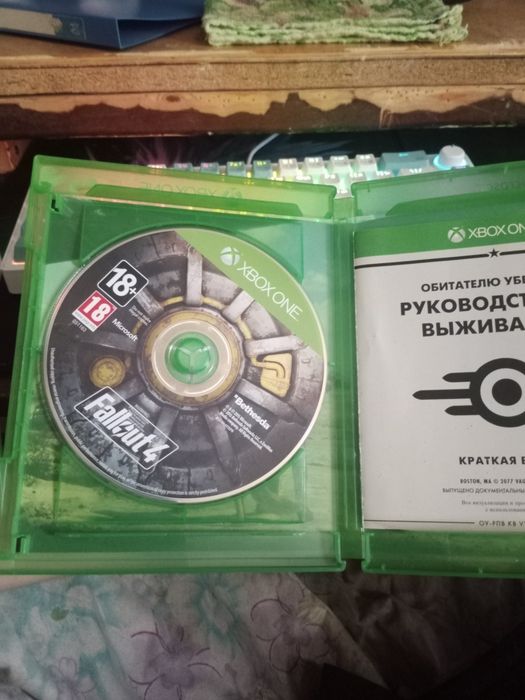 Диск с игрой для Xbox , игра fallout 4
