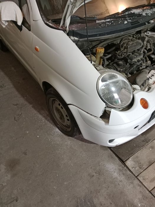 Daewoo matiz в аварийном состоянии
