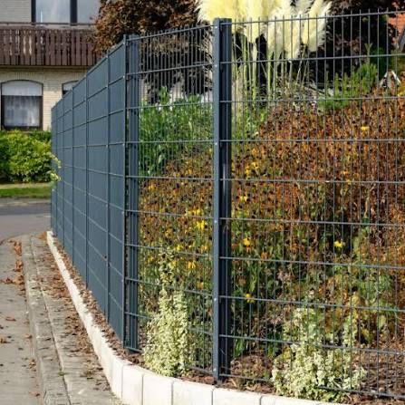 Panou gard 6/5/6 8/6/8 stalpi gard sistem complet