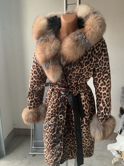 Geaca cu blana naturală