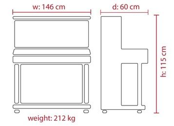 Пиано FEURICH 115
