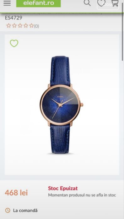 Ceas fossil femei
