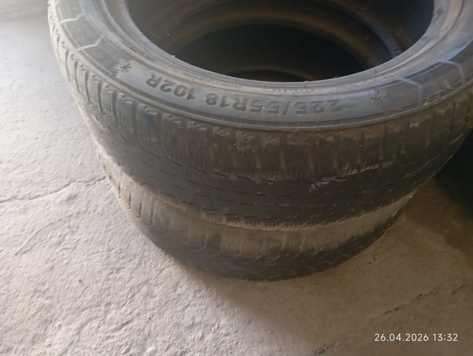 Продам бу зимние шины