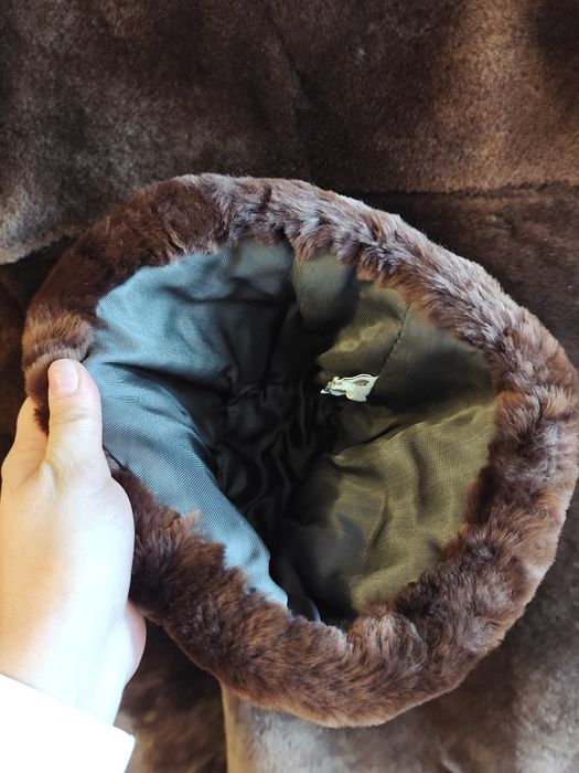 Palton din blanita de oaie originala