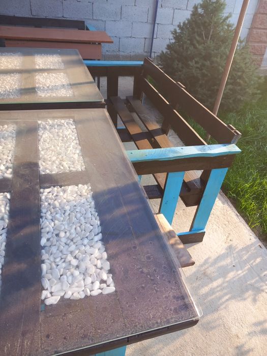 Продам комплект столы и скамейка